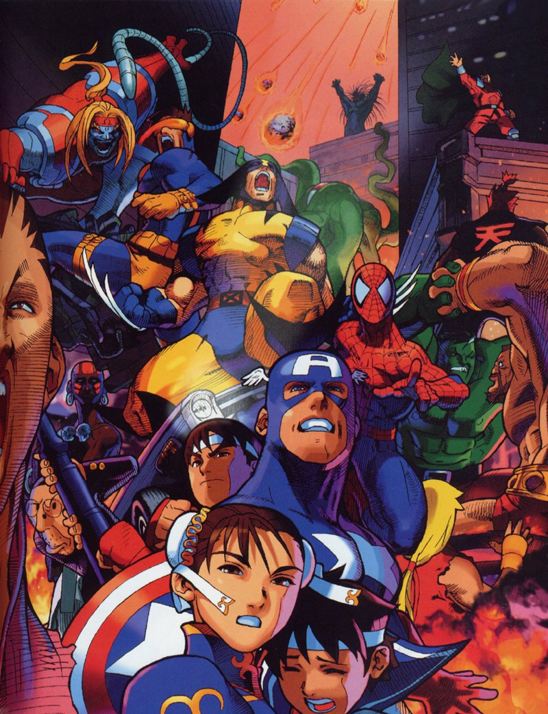Illustration for article titled Bengus' Capcom Game Art Will Knock Your Teeth Out